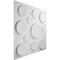 Ekena Millwork Cosmo EnduraWall Decorative 3D Wall Panel, White, 19 5/8"W x 19 5/8"H WP20X20CSWH - alternate 6